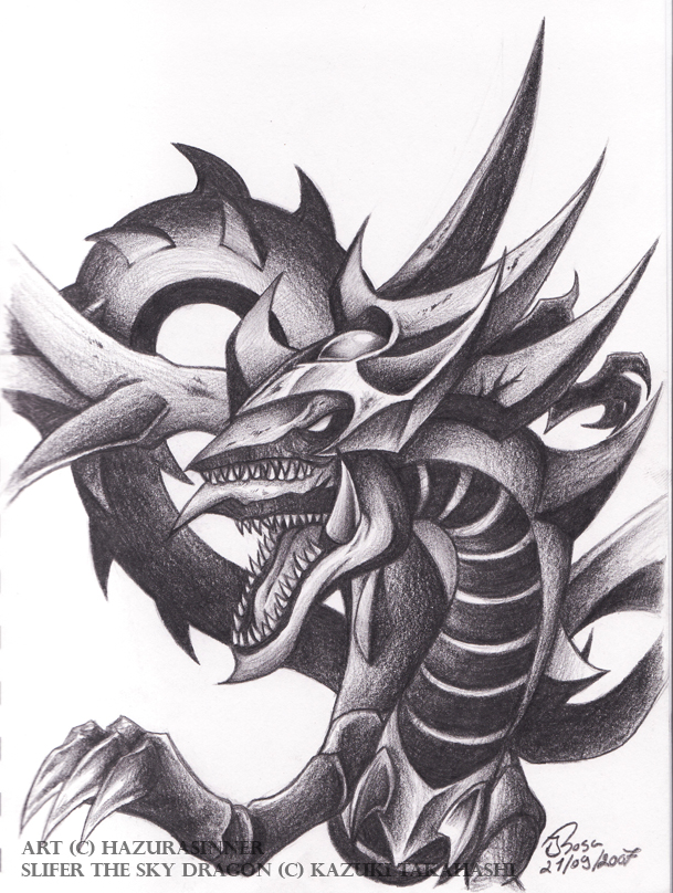 Slifer The Sky Dragon Clipart.