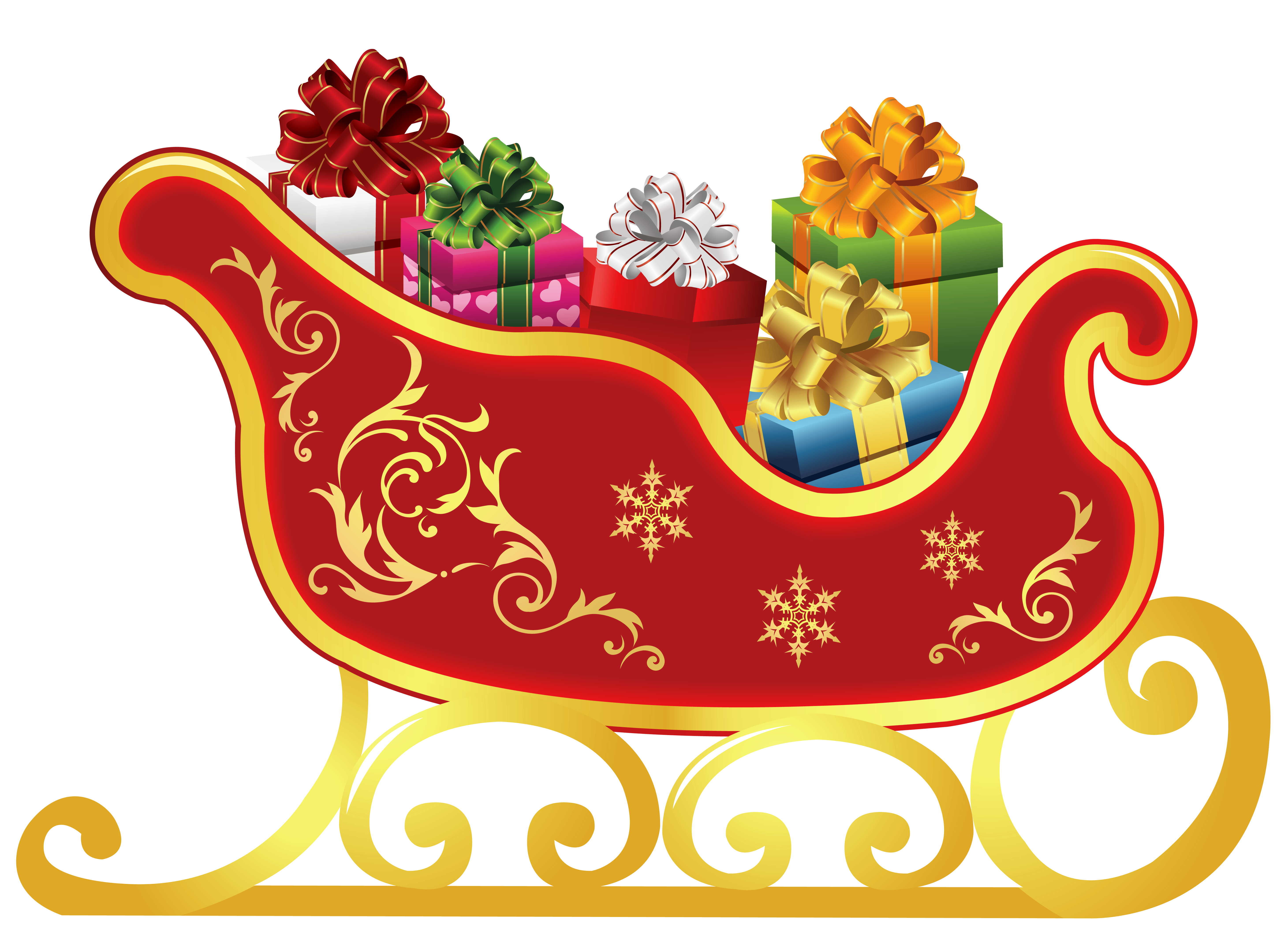 Sleigh Clipart.