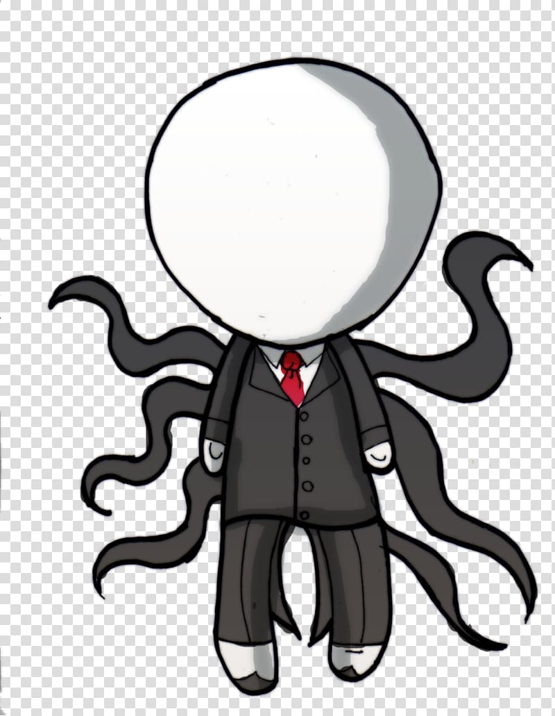 Slender: The Eight Pages Slenderman Chibi Drawing, Slender.