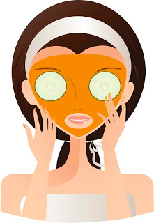 Spa Face Mask Clipart.