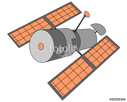 Hubble Space Telescope Clipart.