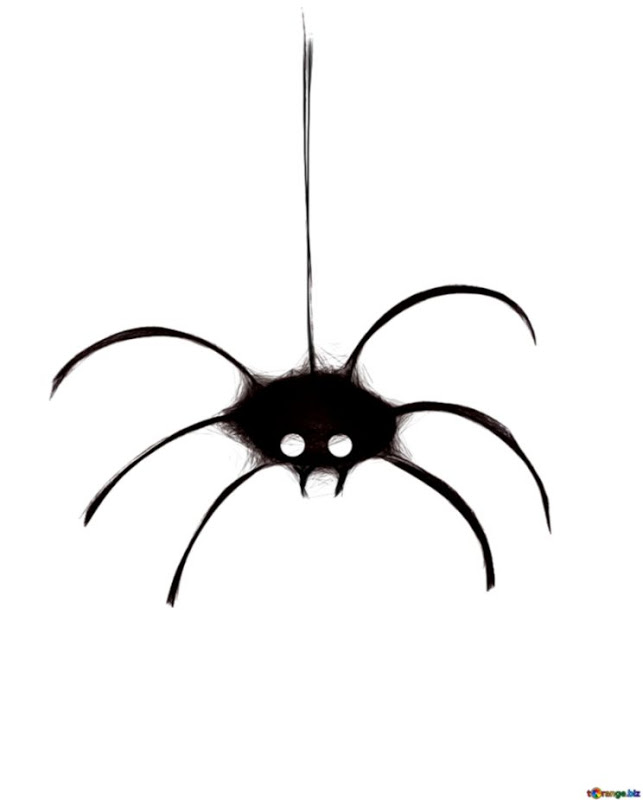 Halloween Spider Clip Art.