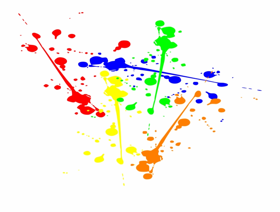 Splatter Ink Paint Splash Png Image.