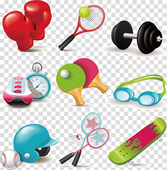 Sports equipment Net Icon, Sports equipment cartoon icon.