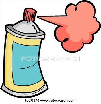 Spray Clipart.