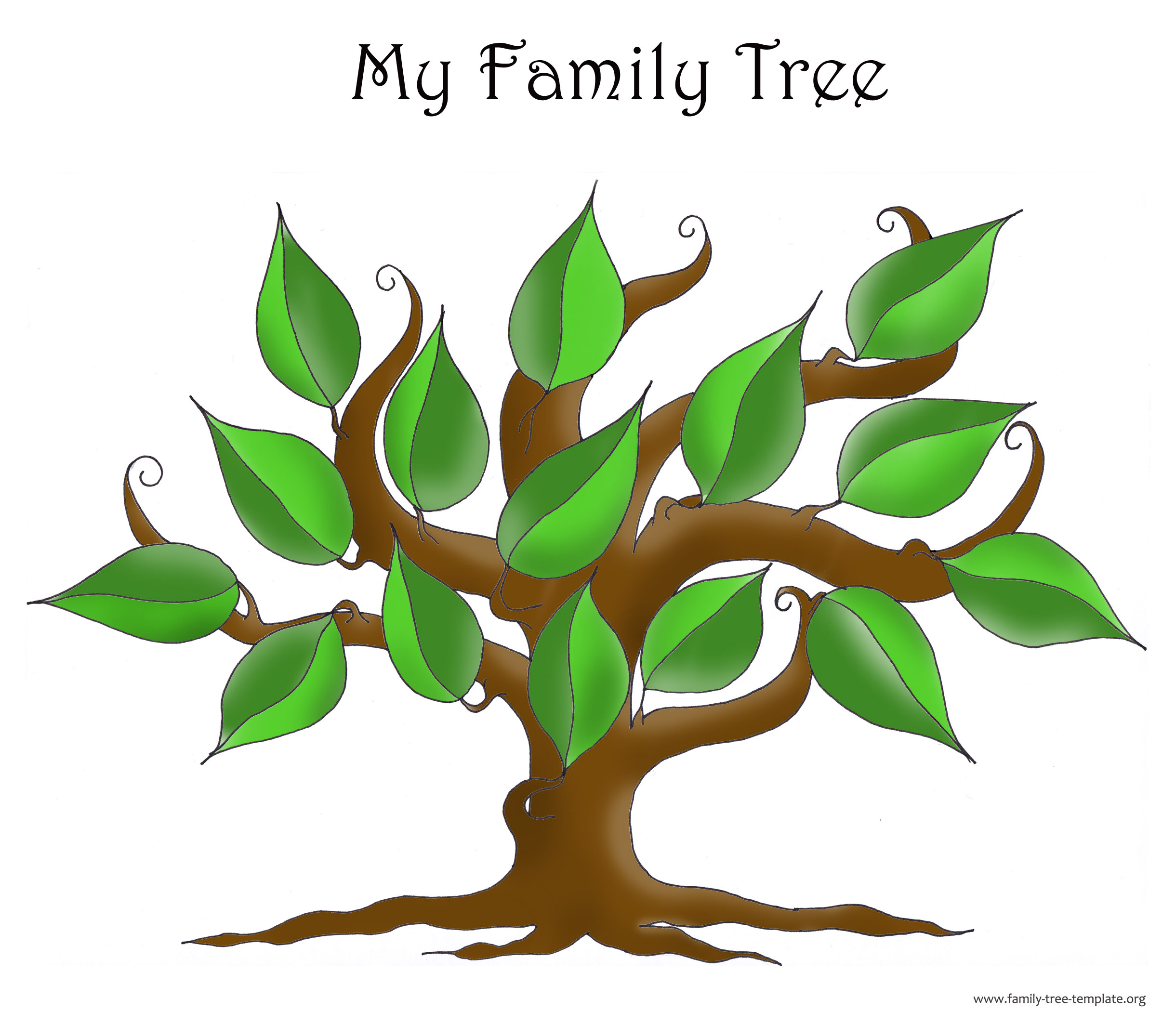 Family Tree Template Resources.