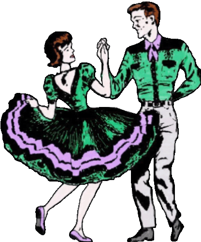 Square Dance Clip Art PG 1.