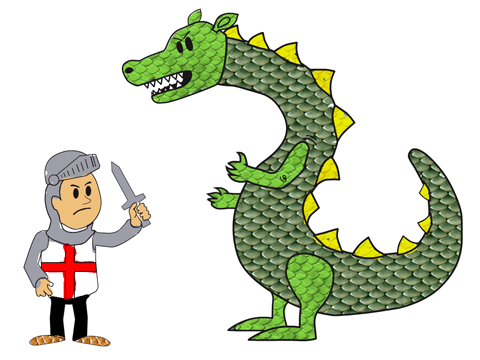 St george clipart.