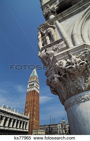 Stock Image of St. Marks Square, Venice, Italy ks77965.