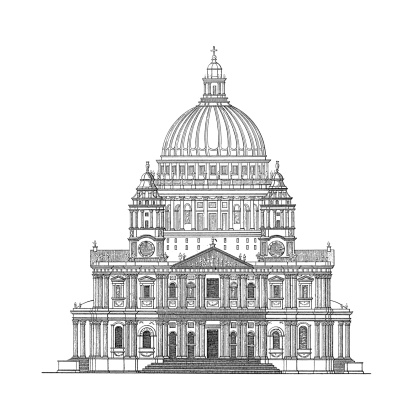 St Pauls Cathedral Clip Art, Vector Images & Illustrations.