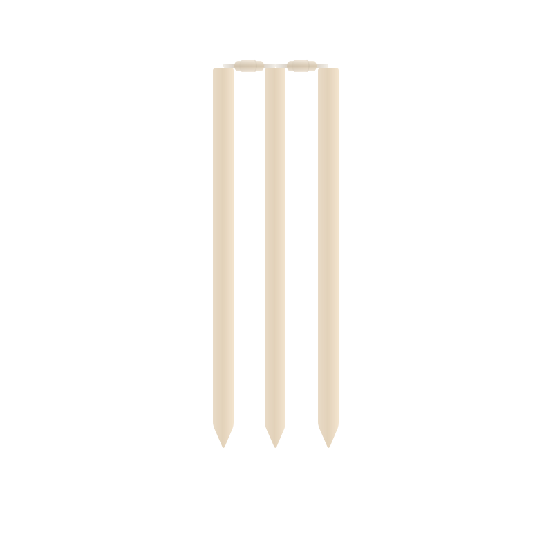 Cricket Stumps Clipart.