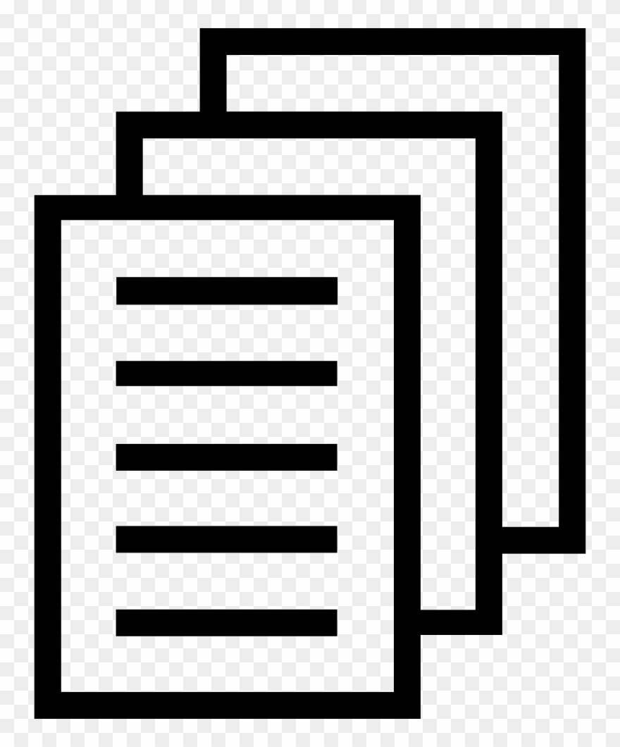 Document Clipart Stack Papers.