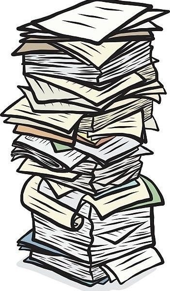 Stack Of Paper Clipart.