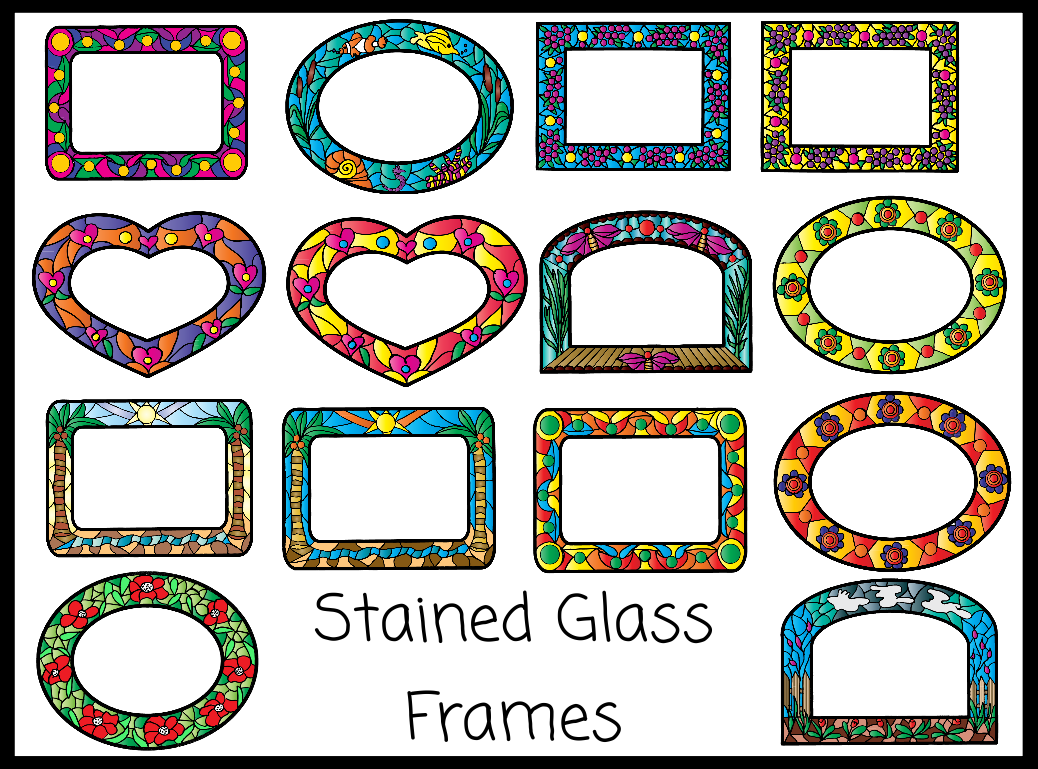 Free Stained Glass Clipart.