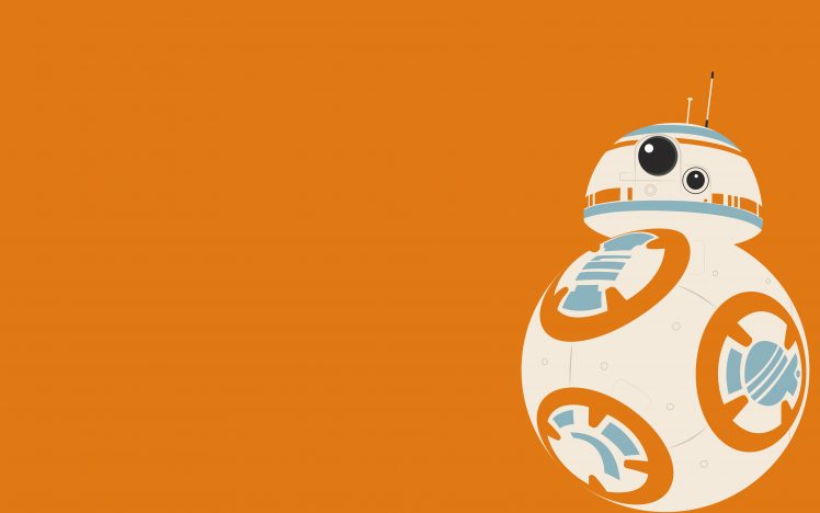 BB 8, Star Wars: The Force Awakens, Star Wars, Minimalism.