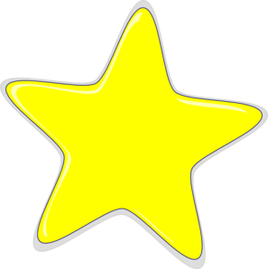 Star Clip Art Outline.