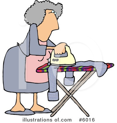 Housewife Clipart #6016.