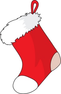 Free Stocking Clipart Image.