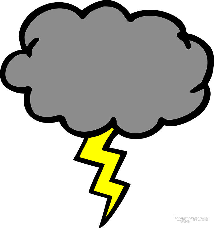 Lightning clipart stormcloud, Lightning stormcloud.