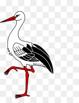 Stork With Baby PNG and Stork With Baby Transparent Clipart.