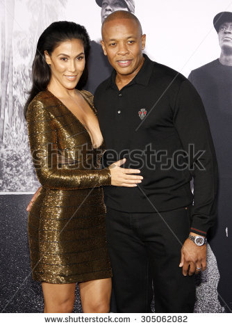 Dr Dre Nicole Young Los Angeles Stock Photo 305062154.