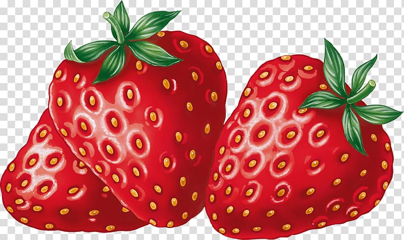 Strawberry Fruit , Strawberry transparent background PNG.