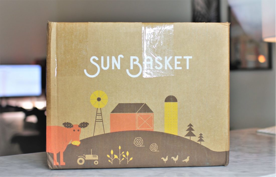 Sun Basket Meal Kit.