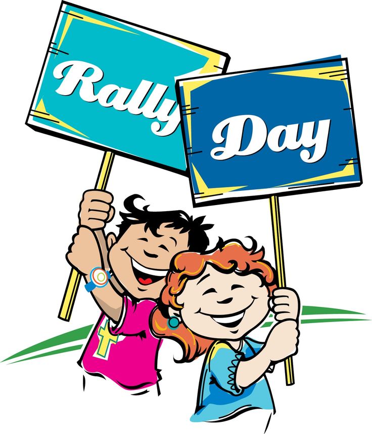 Free Sunday School Rally Day Clip Art free image.