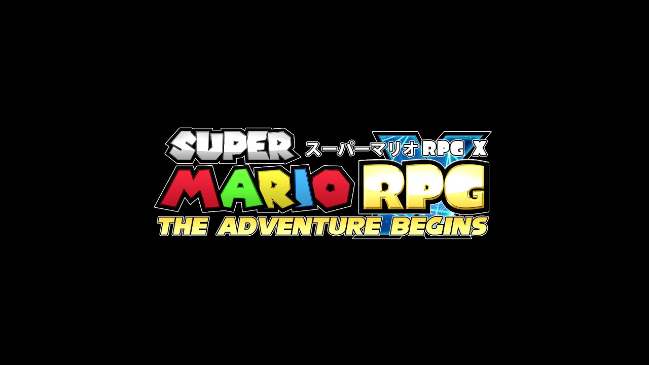 Super Mario RPG X: New Remastered Logo and Release Date.