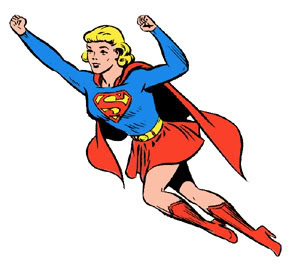 50+ Superwoman Clipart.