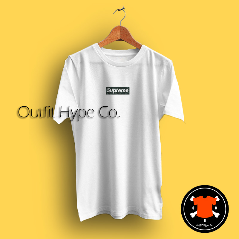 Supreme Mo’ Wax Box Logo T Shirt.