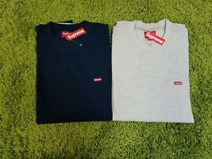 Details about Supreme F/W 2016 Small Box Pique Crewneck Size M Box Logo.