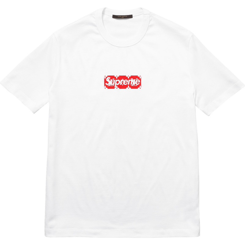 LOUIS VUITTON X SUPREME Box Logo Tee.