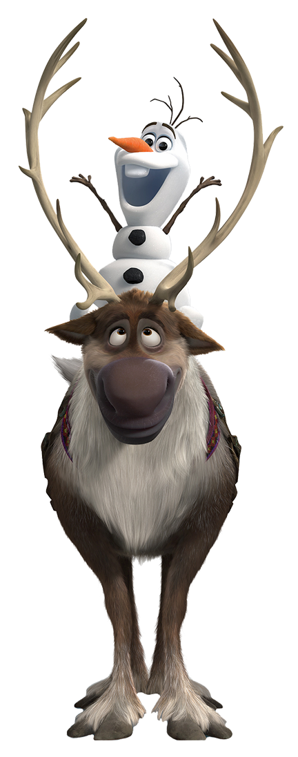 Olaf And Sven Clipart.