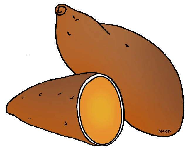 Sweet Potato Clipart.