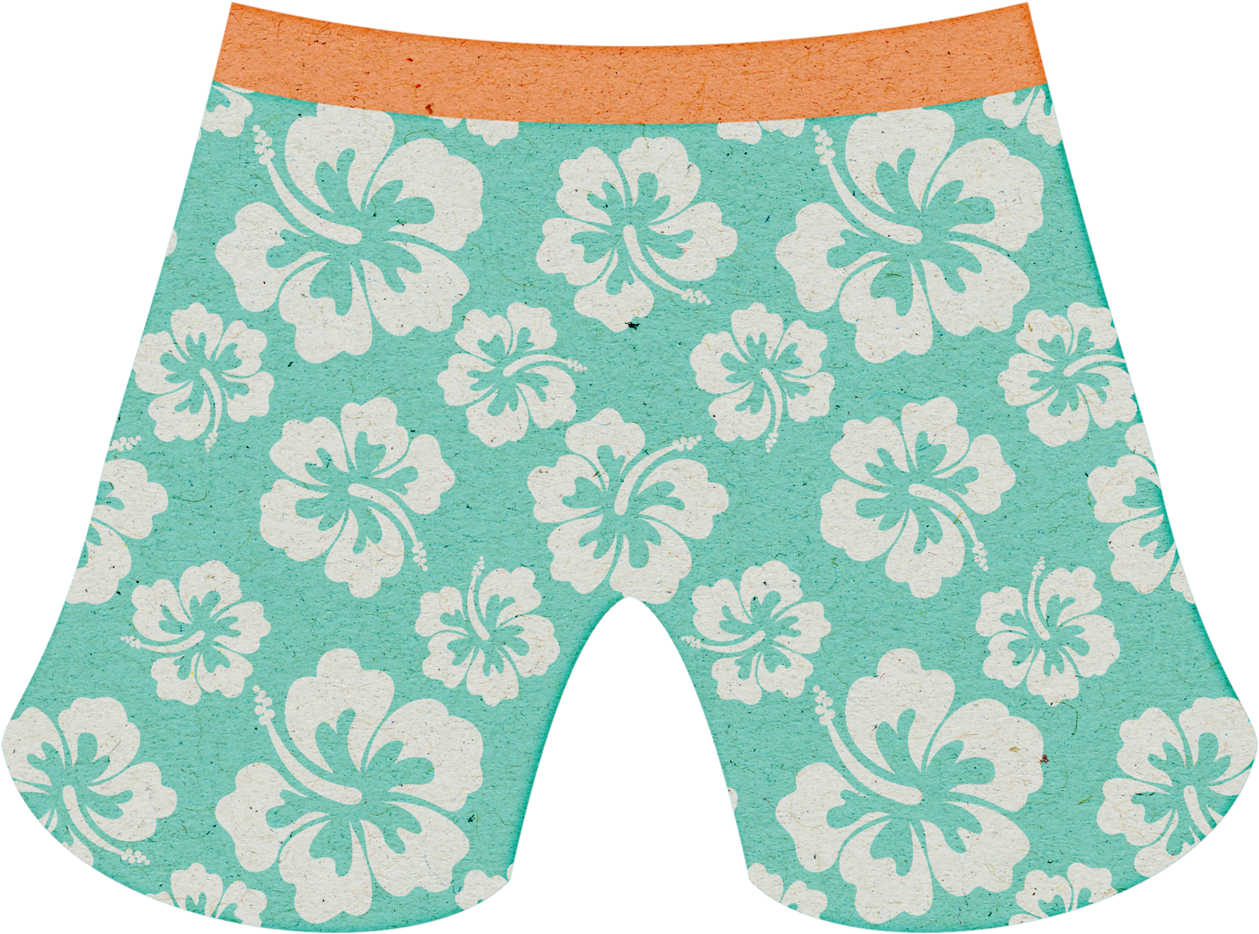 Trunk Clipart Summer Shorts.