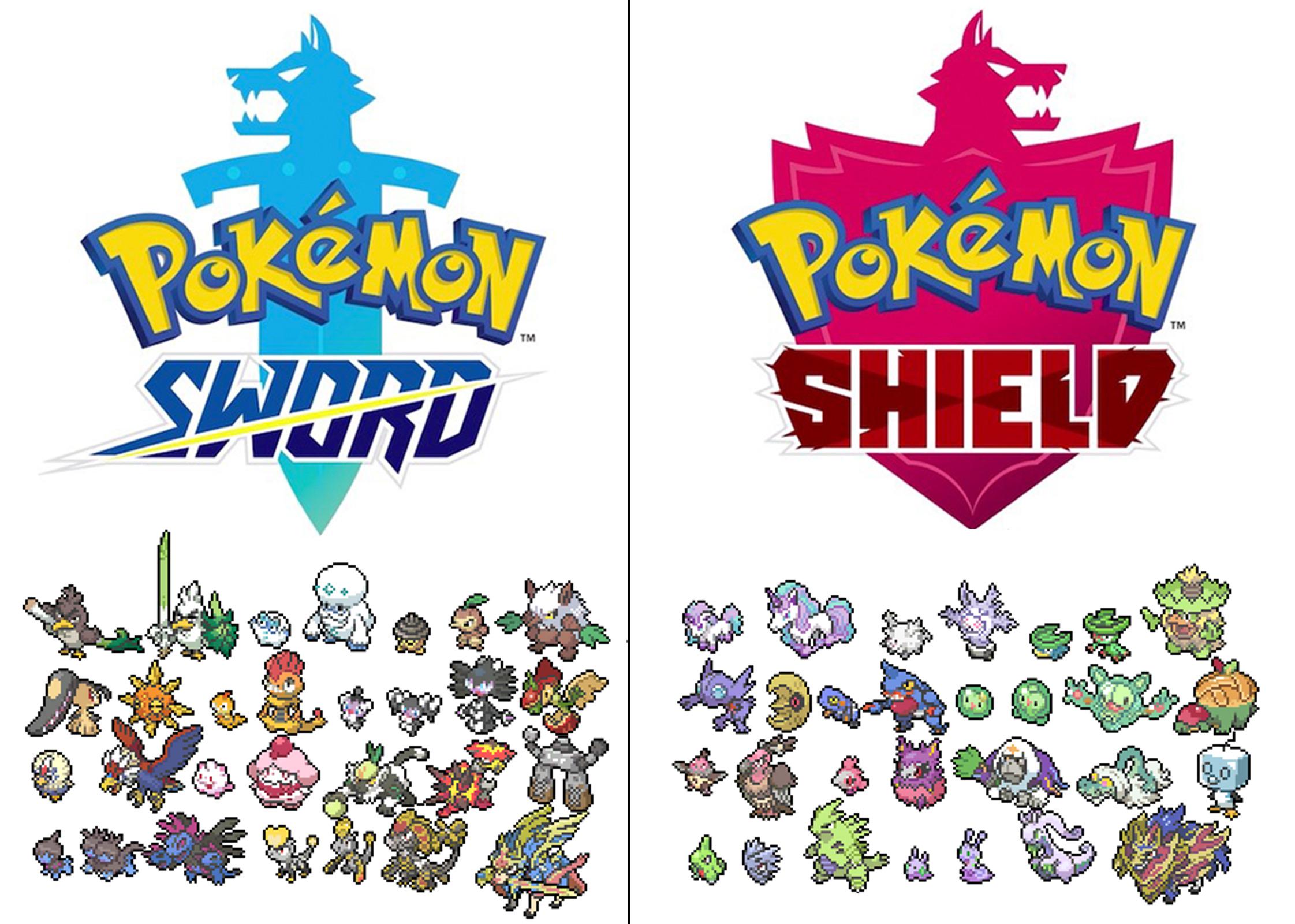 Pokémon Sword and Shield exclusives : SwShLeaks.