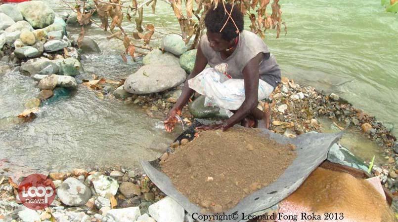 Alluvial mining reaches peak in Bougainville.