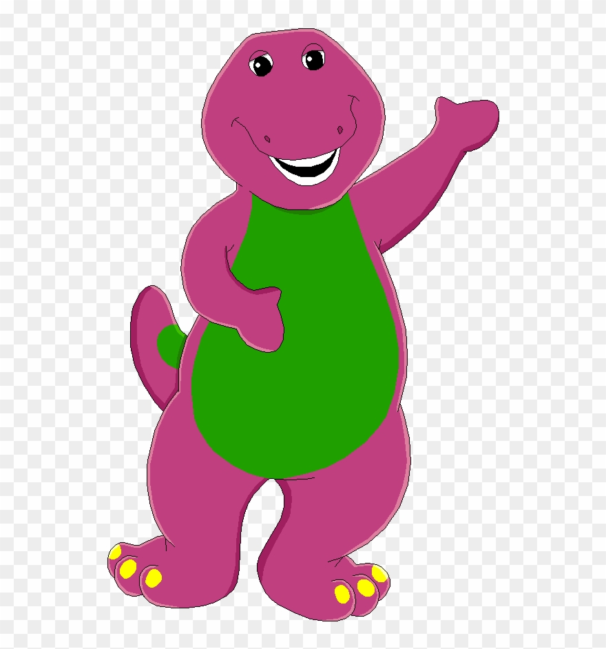 Barney Clip Dinosaur Stock.