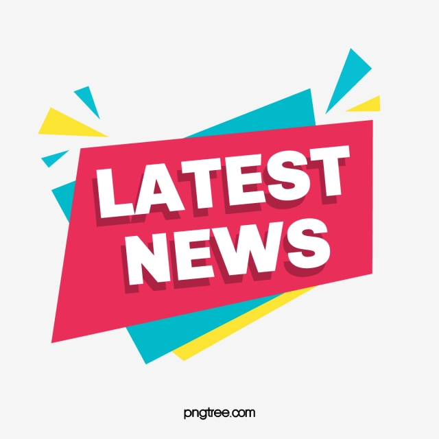 Vector Creative Latest News Tag, Banner, Breaking News.