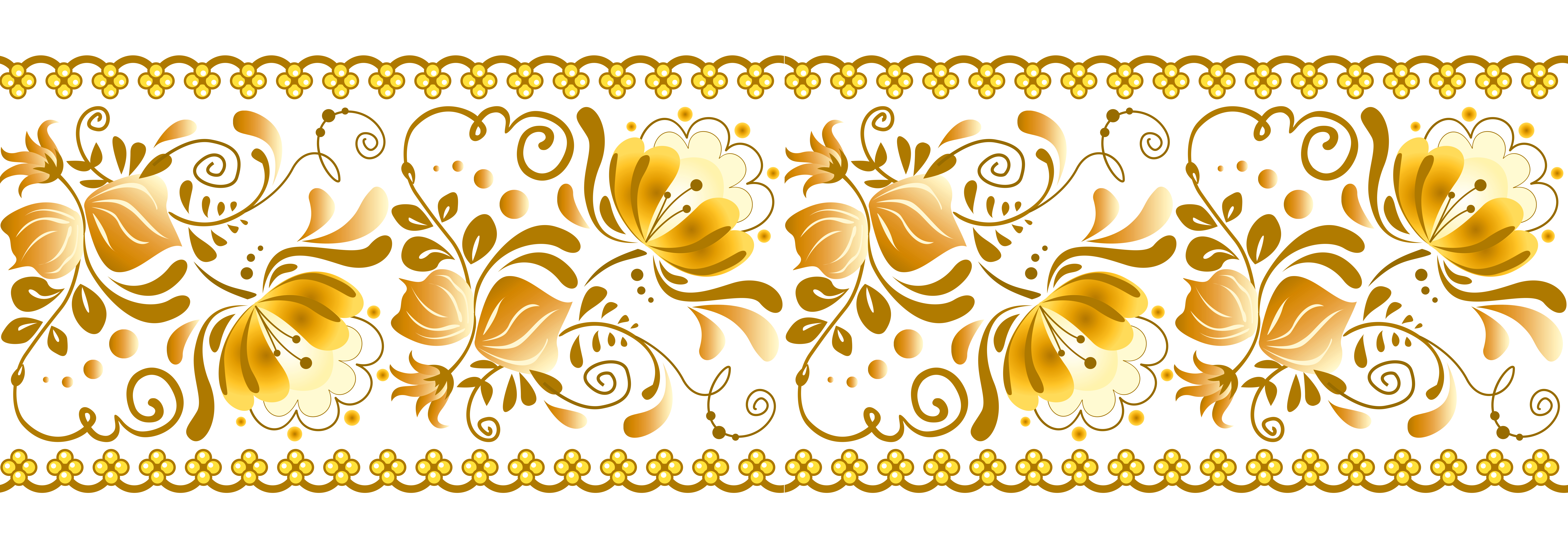 Yellow Decoration PNG Transparent Clipart.