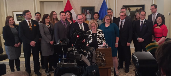 Notley spreads out the workload in new expanded NDP cabinet.