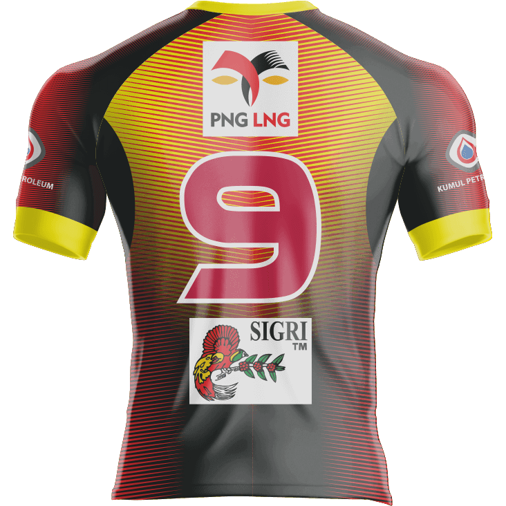 2019 SP PNG Hunters Replica Away Jersey.