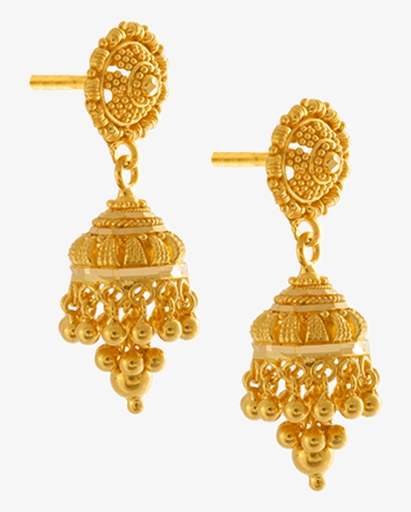 22k Yellow Gold Earrings.