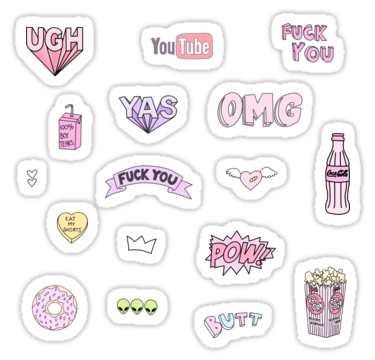 Tumblr Stickers Png (104+ images in Collection) Page 1.