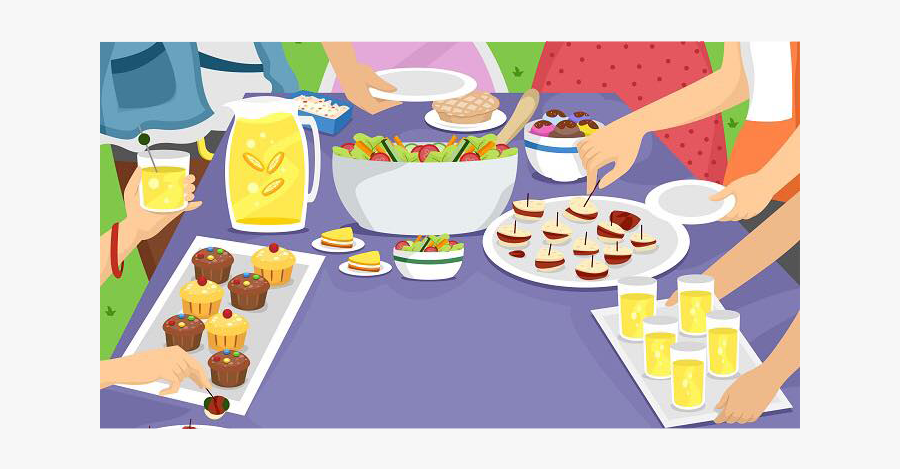 Food Contribution For Potluck Clipart , Free Transparent.