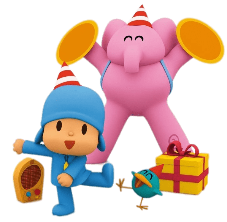 Pocoyo Dancing transparent PNG.