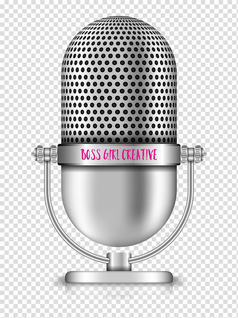 Microphone Podcast , microphone transparent background PNG.