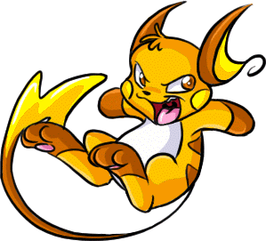 Raichu Clipart.