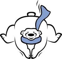 Polar Bear Plunge Clipart.